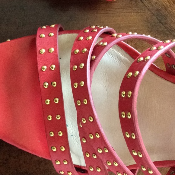 Michael Kors Red shoes size 11 - Picture 3 of 4